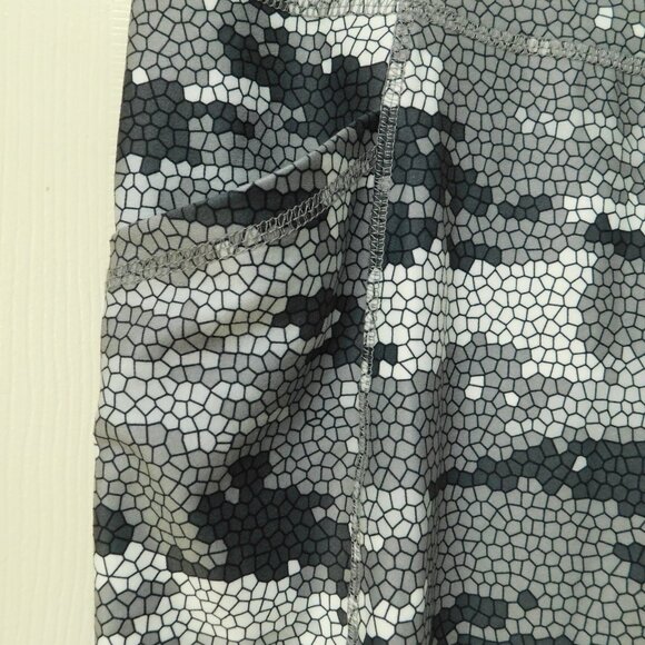 BALANCE COLLECTION Womens Ankle Leggings Dry-Wik Grey Tonal High Rise Pocket L - Picture 2 of 10